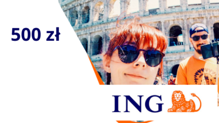 Aż 500 zł premii w ING za założenie konta osobistego